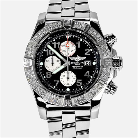 breitling super avenger diamond price|breitling super avenger price list.